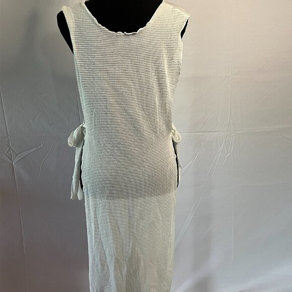Women’s Swimsuit Crochet Coverup tie Dress Size Small - 0348 - Picture 4 of 5